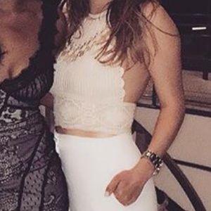 Zara crochet crop top 🦋